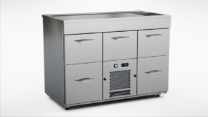 BARKYLBÄNK 1205 (5 lådor) 1200mm