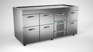 BARKYLBÄNK 1607 (7 lådor) 1600mm