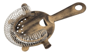 Vintage Copper Cocktail Strainer