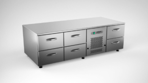 GRILLKYLBÄNK 1606 (6 lådor) 1600mm