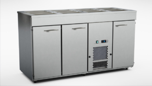 KYLBÄNK med hel brunn 1630 (3 dörrar) 1600mm