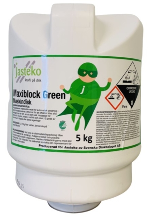 Maskindisk Maxi-Block GL Green Pasta 5kg