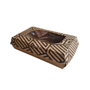 Sushiform Papper Fönster Medium 194x117x52mm 200st