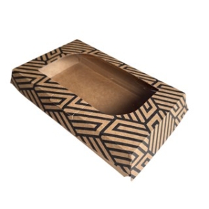 Sushiform Papper Fönster Medium 211x131x52mm 200st