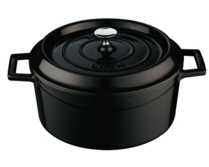 Gjutjärnsgryta 4,5L Svart