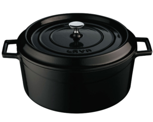 Gjutjärnsgryta 6,71L Svart