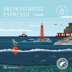 Kaffe Västkustbrygg Espresso 1000g 4st (4kg)