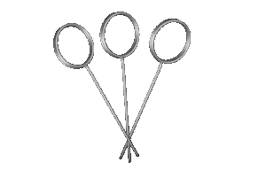 Pris och etikettnål "ostnål" 55mm 100st