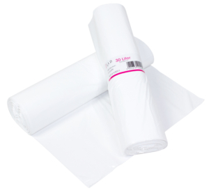 Avfallspåse 30L LLDPE Vit 12my 1000st