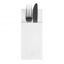 Servett Linclass 1/8 Pocket 40cm Vit 300st