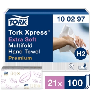 Handduk kedjevikt H2 Premium Extra Soft 2100st