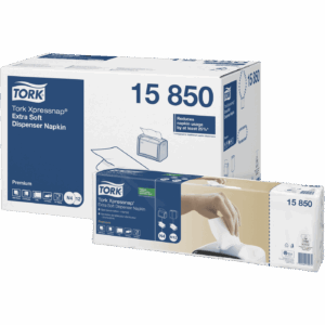 Dispenserservett Tork N4 2-L vit 8000st