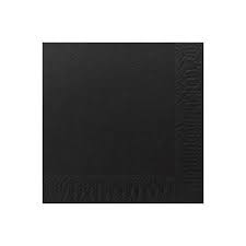 Servett Linclass 48x48 Svart 500 st
