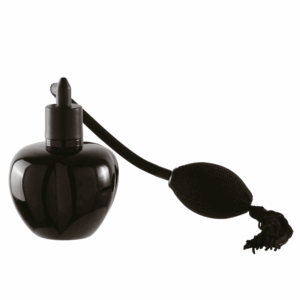 Sprayflaska Atomizer svart glas 10cl, 1 St/Frp