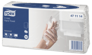 Handduk C-Vikt H3 2-lag 2400st