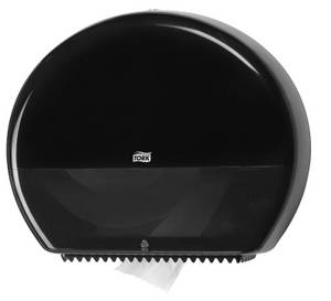 Toalettdispenser Tork T1 svart