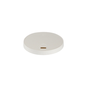 Lock till kaffebägare Papper VIT 24cl Q80mm 1000st