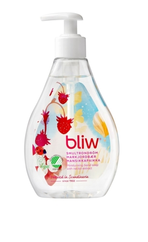 Tvål Bliw 300ml pump Smultrondröm UTFÖRSÄLJNING