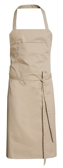 Förkläde med ficka NYBO All-over KHAKI