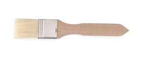 Smörknivsborste med naturborst – set med 2 st