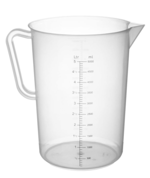 Mätkanna av polypropen, HENDI, 5 l, 190 x 270 mm