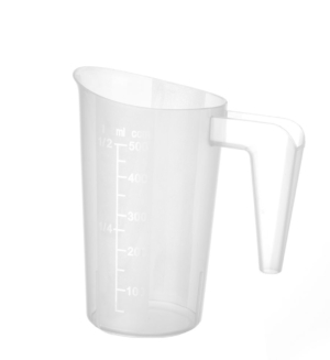 Stapelbar mätkanna, HENDI, 0,5L, 95 x 136 mm