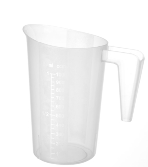 Stapelbar mätkanna, HENDI, 1 l, 124 x 170 mm