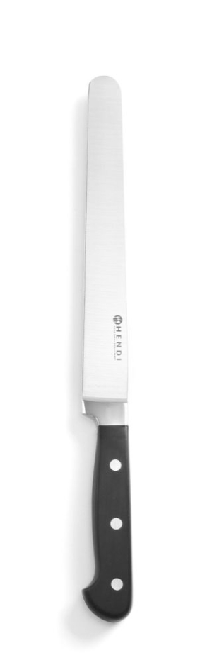 Skink-/laxkniv, HENDI, Kitchen Line, Svart