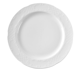 Tallrik flat vit, HENDI, ⌀160 mm