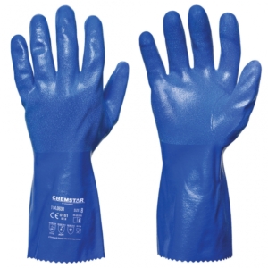 Arbetshandske Nitril Blå