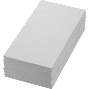 Servett DUNISOFT BIO 1/8 48x48cm Vit 360st