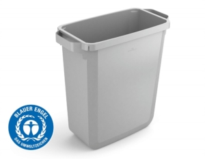 Papperskorg 60l GRÅ ECO rektangulär