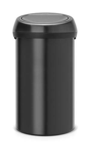 Tunna Brabantia "Touch" Matt Svart 60L