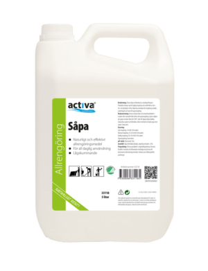 Grönsåpa Activa 5L