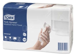 Handduk Z-fold Tork 2 Lag H2 3800st