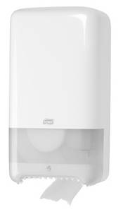 Toalettdispenser Twin T6 Vit