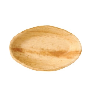 Palmbladskål "pure" oval 300ml 4x25st