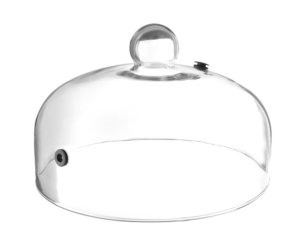 Glaskupol med ventilation, HENDI, Plattkupol, 260