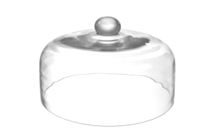 Glaskupol, HENDI, 275 x 140 mm