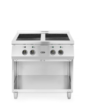 Induktionsspis med 4 plattor, HENDI, 400V/17000W