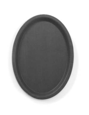 Polyesterbricka, halkfri, oval, HENDI, 160x230mm