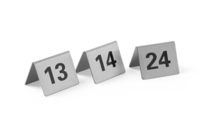 Bordsställsnummer, HENDI, Nummer 13-24