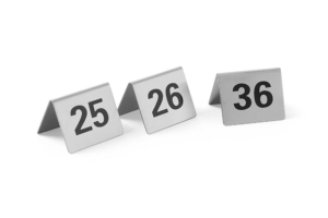 Bordsställsnummer, HENDI, Nummer 25-36