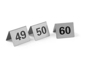 Bordsställsnummer, HENDI, Nummer 49-60