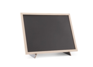 Svart tavla med stativ, HENDI, 300x400mm