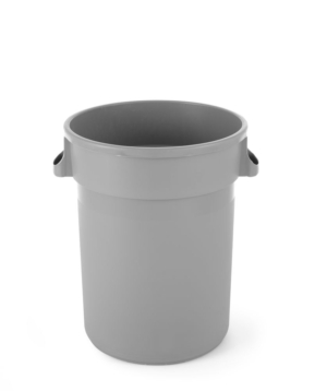 Rund papperskorg, AmerBox, 120 l, ljusgrå, 550 x