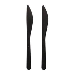 REUSE Kniv 18,5cm Kraftig "Bio-PP" Svart 50st