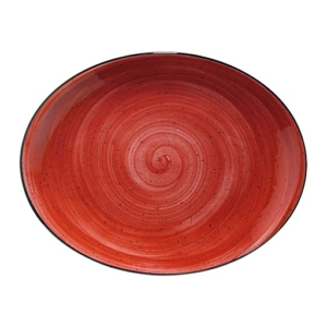 Tallrik Oval 31x24cm Moove, 6 St/Frp