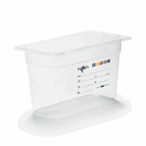 Kantin Plast i PP plast GN 1/3-200mm, HACCP , St