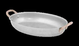Oval Antique fat med 2 mässi htg, 16,5x12,5, 6 St/